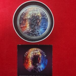 Game of Thrones – Cersei Lannister – 1 oz Sølv
