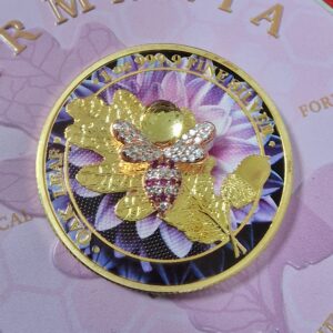 ✨ Germania – Oak Leaf Bee – 1 oz Silver Coin (2019) ✨
Limited Edition kun 500 stk.