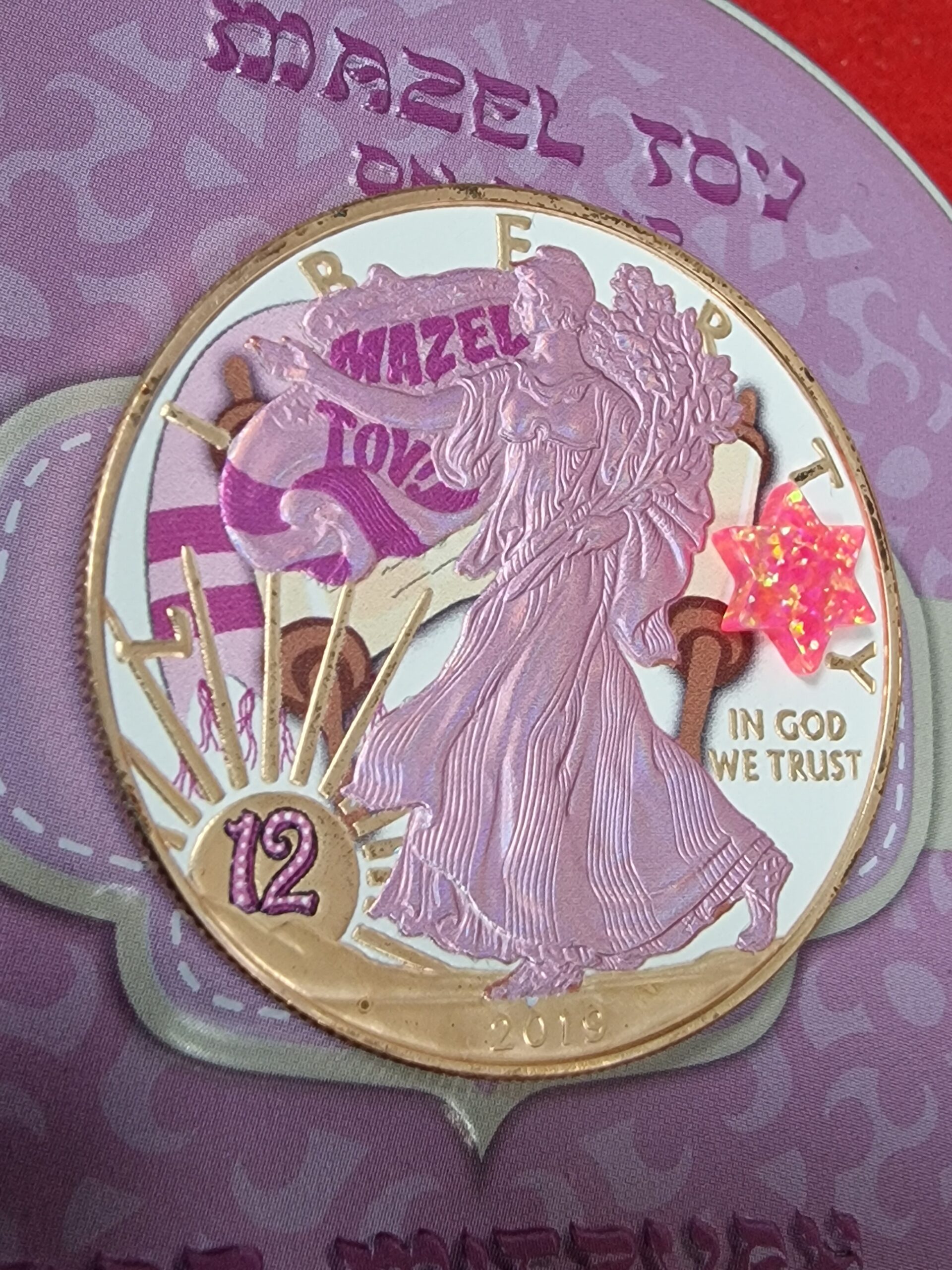 Silver Eagle – MAZEL TOY / BAT MITZVAH Edition (2019) - Billede 3