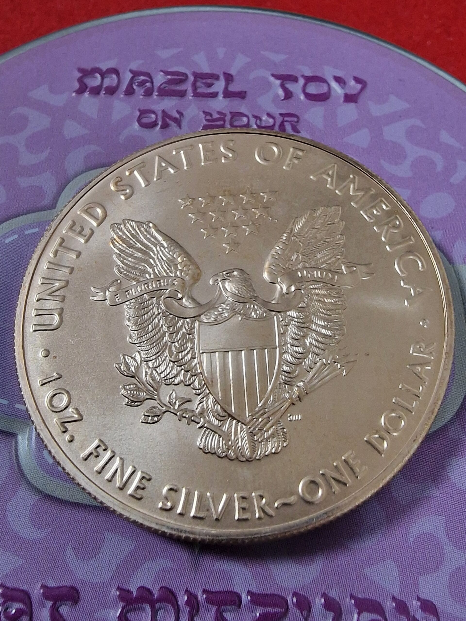 Silver Eagle – MAZEL TOY / BAT MITZVAH Edition (2019) - Billede 4