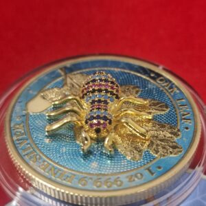 Germania – Oak Leaf Spider – 1 oz Silver Coin (2019) 
Limited Edition kun 500 stk.