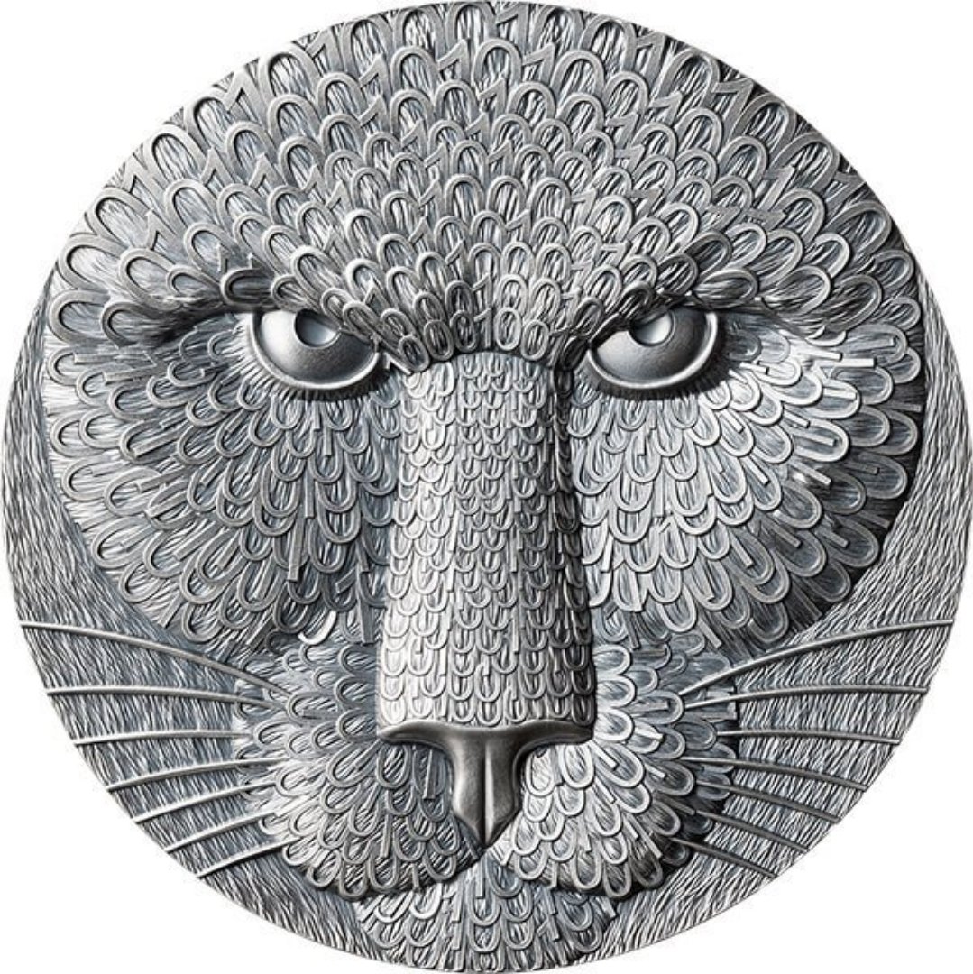 🚀 Binary Puma – United Crypto States 2023
2 oz Silver .999 • Antique Finish • 0.001 Ether • Holografisk sikkerhed • 1000 stk worldwide