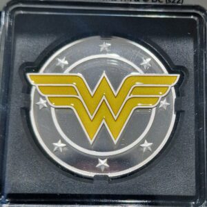 ⭐ 2022 Wonder Woman – 1 oz Finsølv ⭐