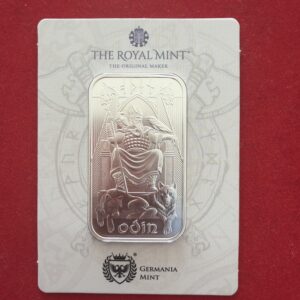 Odin – The Royal Mint x Germania Mint • 1 oz Silver Bar • Sealed Card