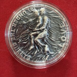 Love under the sheet 2 oz sølvmønt 999,9